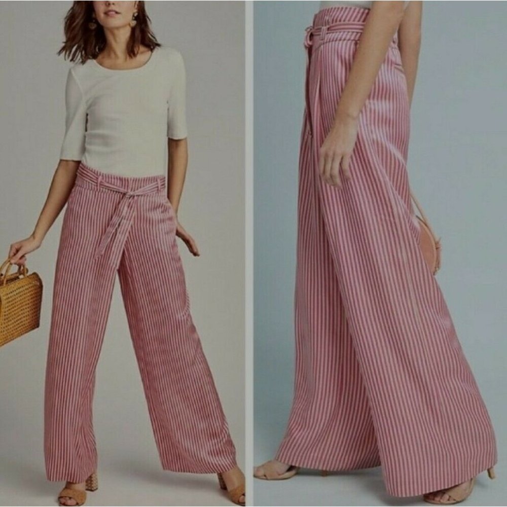 Anthropologie Ett Twa Pant Size 2 Wide Leg Trouser